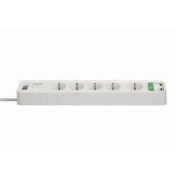 Schneider Electric PM5U-GR, APC Temel SurgeArrest 5 çıkış ve 5V, 2.4A 2 portlu USB şarj cihazı, 230V - 3