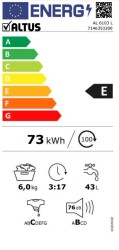 Altus AL 6103 L 1000 Devir 6 KG Çamaşır Makinesi - 3