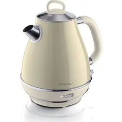 ARİETE 2869/03 VİNTAGE 1.7 LT. 2000W ÇELİK KETTLE - BEJ - 1