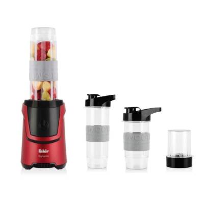 FAKİR DYNAMİC 600 W KİŞİSEL BLENDER & BAHARAT ÖĞÜTÜCÜ - KIRMIZI - 1