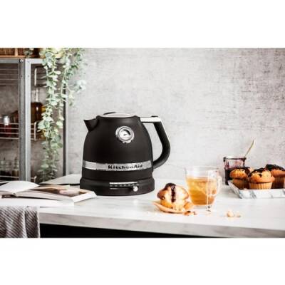 KITCHENAID 5KEK1522EBK ARTİSAN 1.5 LT KETTLE - CAST İRON BLACK - 4