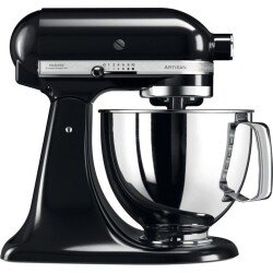 KITCHENAID 5KSM125EOB ARTİSAN 4.8 LT STAND MİKSER - ONYX BLACK - 1