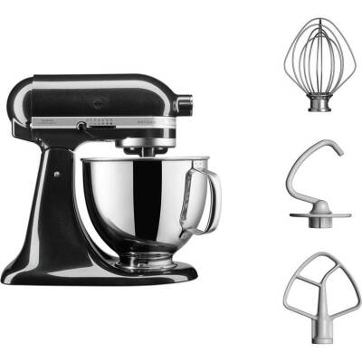 KITCHENAID 5KSM125EOB ARTİSAN 4.8 LT STAND MİKSER - ONYX BLACK - 2