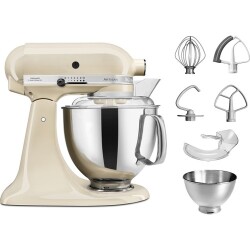 KITCHENAID 5KSM175PSEAC ARTİSAN 4.8 LT STAND MİKSER - ALMOND CREAM - 2