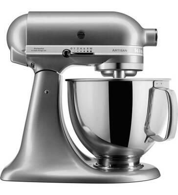 KITCHENAID 5KSM175PSECU ARTİSAN 4.8 LT MUTFAK ŞEFİ - CONTOUR SİLVER - 1