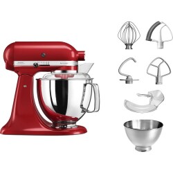 KITCHENAID 5KSM175PSEER ARTISAN 4.8 LT STAND MİKSER - EMPIRE RED - 3