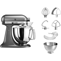 KITCHENAID 5KSM175PSEMS ARTİSAN 4.8 LT STAND MİKSER - MEDALLION SILVER - 3