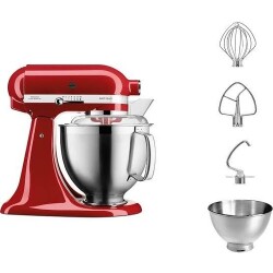 KITCHENAID 5KSM185PSEER ARTİSAN 4.8 LT MUTFAK ŞEFİ - EMPİRE RED - 2