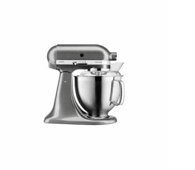 KITCHENAID 5KSM185PSEMS ARTİSAN 4.8 LT MUTFAK ŞEFİ - MEDALLİON SİLVER - 1