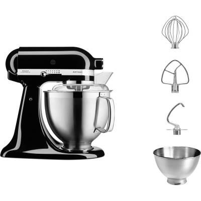 KITCHENAID 5KSM185PSEOB ARTİSAN 4.8 LT MUTFAK ŞEFİ - ONYX BLACK - 2