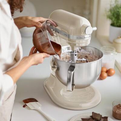 KITCHENAID 5KSM60SPXEAC ARTİSAN 5.6 LT STAND MİKSER - ALMOND CREAM - 7