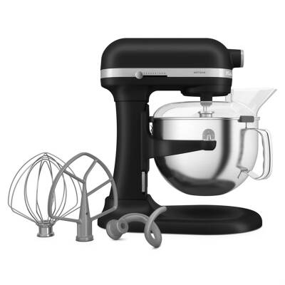 KITCHENAID 5KSM60SPXEBM ARTISAN 5.6 LT STAND MİKSER - BLACK MATTE - 5