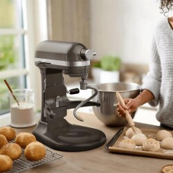 KITCHENAID 5KSM60SPXECU ARTISAN 5.6 LT STAND MİKSER - CONTOUR SILVER - 7