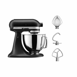 KITCHENAID 5KSM125EBM ARTİSAN 4.8 LT STAND MİKSER - BLACK MATTE - 1