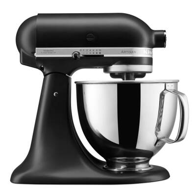 KITCHENAID 5KSM125EBM ARTİSAN 4.8 LT STAND MİKSER - BLACK MATTE - 2