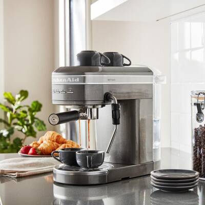 KITCHENAID 5KES6503EMS PROLİNE ESPRESSO MAK. - MADALION SILVER - 3