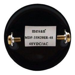 MESAN MS 1203.48VAC-DC Ø28 PANO MONTAJ BUZZER KESİK SES TERMİNAL & VİDA - 4