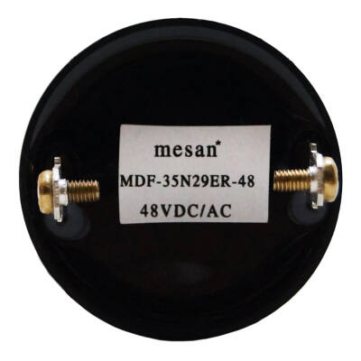 MESAN MS 1203.48VAC-DC Ø28 PANO MONTAJ BUZZER KESİK SES TERMİNAL & VİDA - 4