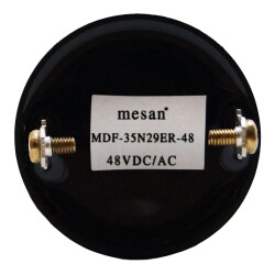 MESAN MS 1203.48VAC-DC Ø28 PANO MONTAJ BUZZER KESİK SES TERMİNAL & VİDA - 8