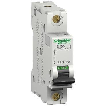 Schneider Electric 24343, Multi9 - C60 UL1077 - MCB - 1P - 13A - C Eğrisi - 277 V - 5 kA - 1