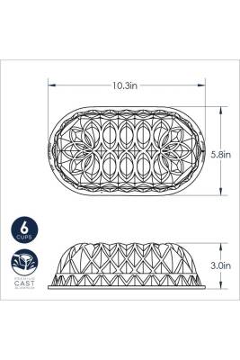 NORDICWARE 82677 JÜBİLE EKMEK KALIBI - 3