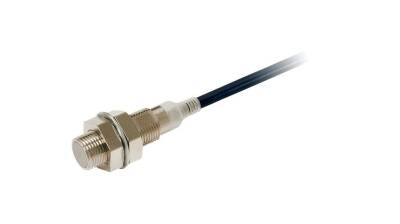 Omron E2EX4B1T122MOMS, Yakınlık sensörü, endüktif, nikel-pirinç, kısa gövde, M12, ekranlı, 4 mm, DC, 3 kablolu, PNP NO, IO-Link COM3, 2 m kablolu - 1