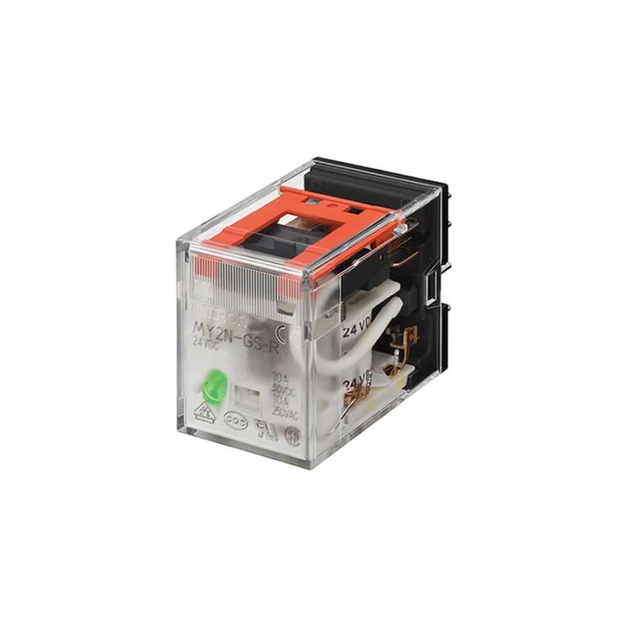  Omron My4ıngsrdc12byomz, Relay, Plug-in, 14-pin, 4pdt, 6 A, Mechanica