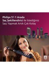 Philips BHA530-00 Hava Üflemeli Argan Yağlı Saç Şekillendirici - 3