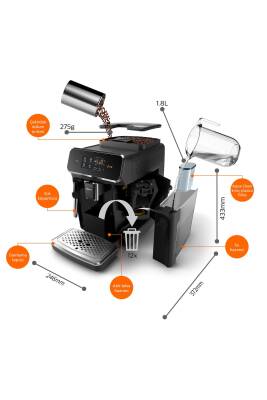 PHILIPS EP2220-10 TAM OTOMATİK ESPRESSO MAKİNESİ - 2