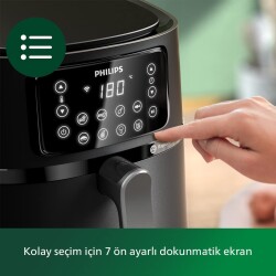 Philips HD9285-96 Airfryer XXL Fritöz, Uzaktan Bağlantı, 1.4 kg, 7.2 L Kapasite - 5