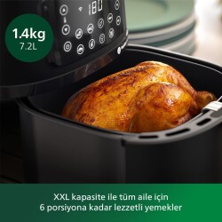 Philips HD9285-96 Airfryer XXL Fritöz, Uzaktan Bağlantı, 1.4 kg, 7.2 L Kapasite - 6