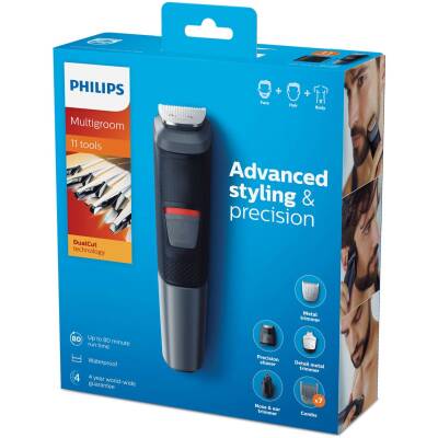 Philips MG5730-15 Multigroom 5000 Serisi 11'i 1 Arada Erkek Bakım Seti - 6