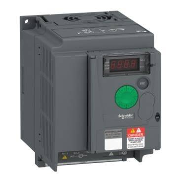 Schneider Electric ATV310HU22N4E, Değişken hızlı sürücü ATV310, 2.2 kW, 3 hp, 380...460 V, 3 fazlı, filtresiz - 1