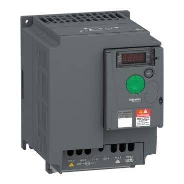 Schneider Electric ATV310HU30N4E, Değişken hızlı sürücü ATV310, 3 kW, 4 hp, 380...460 V, 3 fazlı, filtresiz - 1