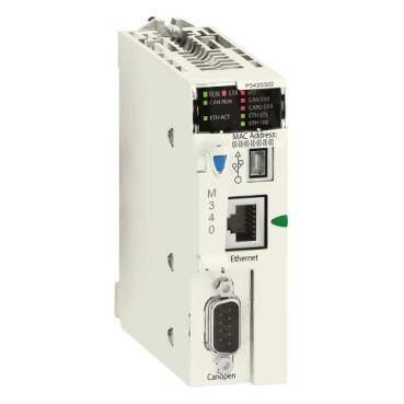 Schneider Electric BMXP3420302, işlemci modülü M340 - maks 1024 Dijital + 256 analog G/Ç - CANOpen - 1