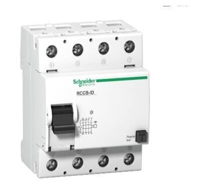 Schneider Electric 16905, rezidüel akım devre kesici ID Fi - 4 kutup - 125 A - 30mA - sınıf AC - 1