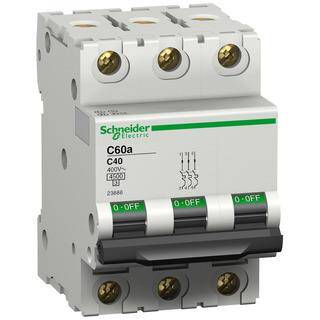 Schneider Electric 23813, C60A 2P C20A 3KA C SE 20A 2 Kut.Oto Sig. - 1