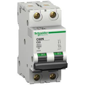 Schneider Electric 24340, C60N 2P 32A C - 1