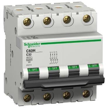 Schneider Electric 24363, C60N 4P 16A C - 1