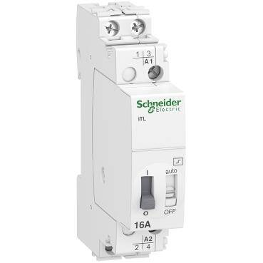 Schneider Electric A9C30812, 16 Amper, Darbe Akım Rölesi, 2NA, 230 Volt AC/110 Volt DC - 1