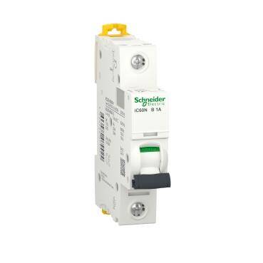 Schneider Electric A9F73101, 1 Amper, 1 Fazlı, B Tipi, Otomatik Sigorta, 6 kA, B1x1 - 1