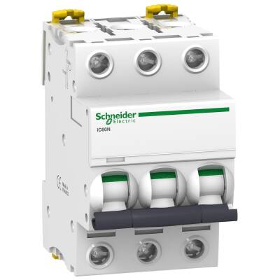 Schneider Electric A9F73316, 16 Amper, 3 Fazlı, B Tipi, Otomatik Sigorta, 6 kA, B16x3 - 1