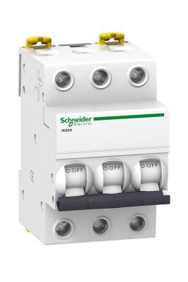 Schneider Electric A9F74306, 6 Amper, 3 Fazlı, C Tipi, Otomatik Sigorta, 6 kA, C6x3A - 1