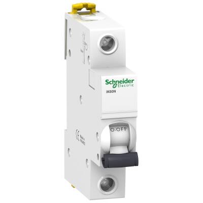 Schneider Electric A9K23106, 6 Amper, 1 Fazlı, B Tipi, Otomatik Sigorta, 6 kA, B6x1 - 1