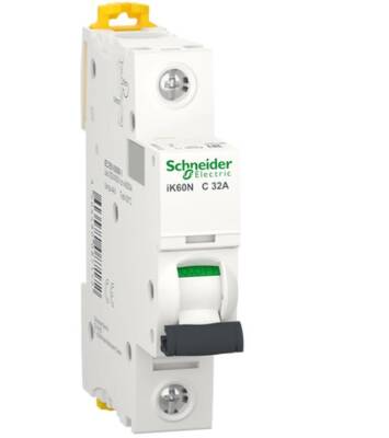 Schneider Electric A9K24132, 32 Amper, 1 Fazlı, C Tipi, Otomatik Sigorta, 6kA , 1x32A - 1