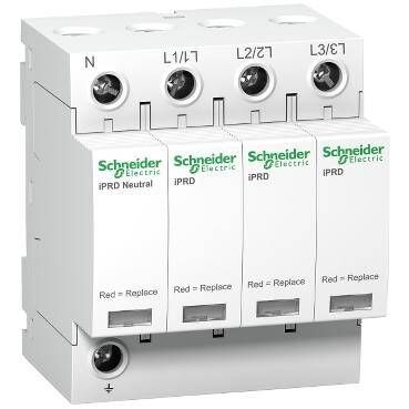 Schneider Electric A9L20600, iPRD20 modüler parafudr - 3P + N - 350V - 1