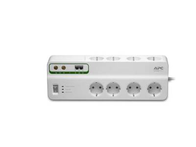 Schneider Apc PMF83VT-GR 8 Çıkışlı Telefon Koaks Akım Korumalı Priz - 2