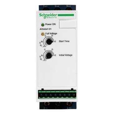 Schneider Electric ATS01N112FT, asenkron motor için yumuşak yolverici - ATS01 - 12 A - 110..480V - 1,5..5,5 KW - 1