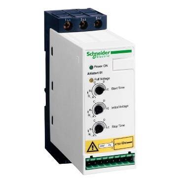 Schneider Electric ATS01N212QN, asenkron motor için yumuşak yolverici - ATS01 - 12 A - 380..415V - 5,5 KW - 1