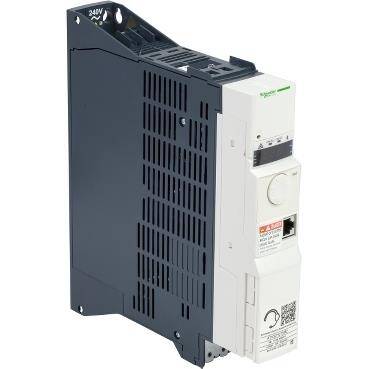 Schneider Electric ATV32H075M2, Hız Kontrol Cihazı ATV32 - 0,75 kw - 200 V - 1 fazlı - soğutma bloklu - 1